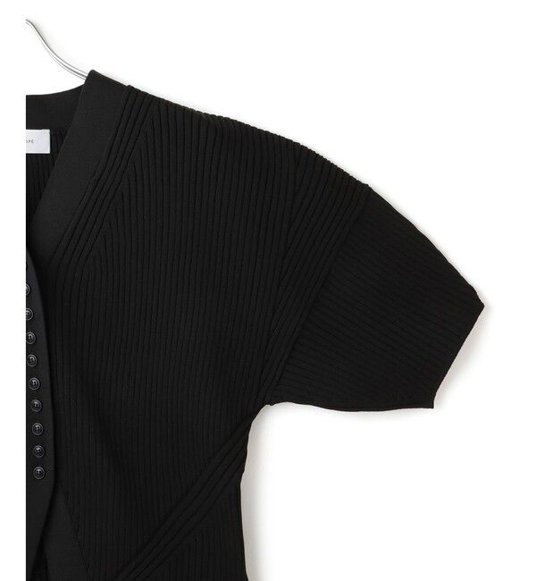 ADAM ET ROPE'「【サステナブル】フォルムニットカーディガン」|カーディガン|