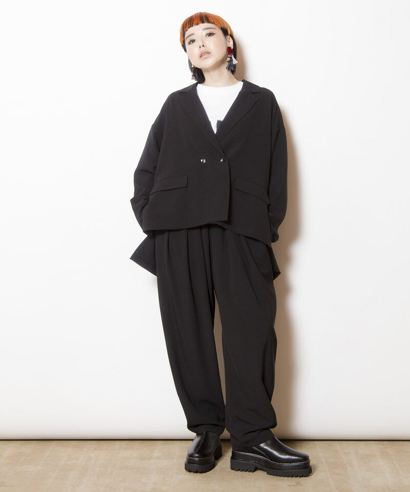  「タックパンツ」|スラックス|