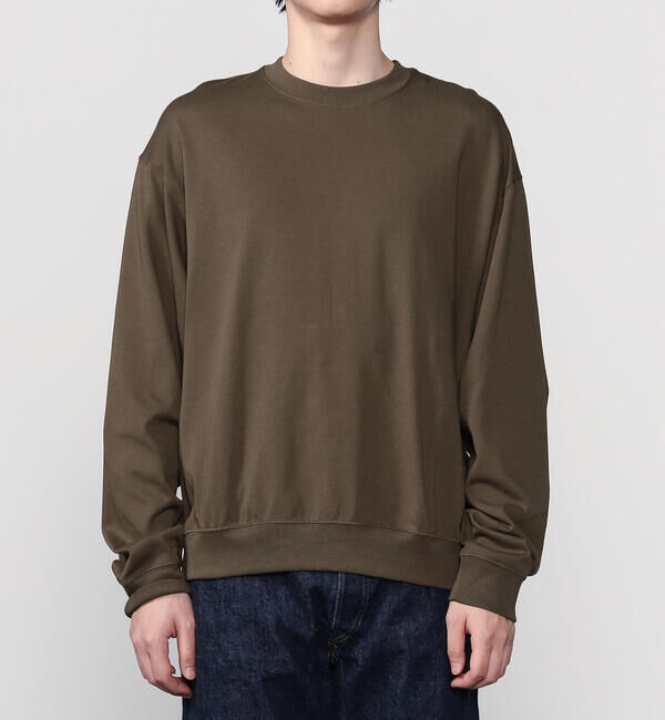 handvaerk「handvaerk | コットン クルーネック長袖Tシャツ MEN」|スウェット・ジャージ|