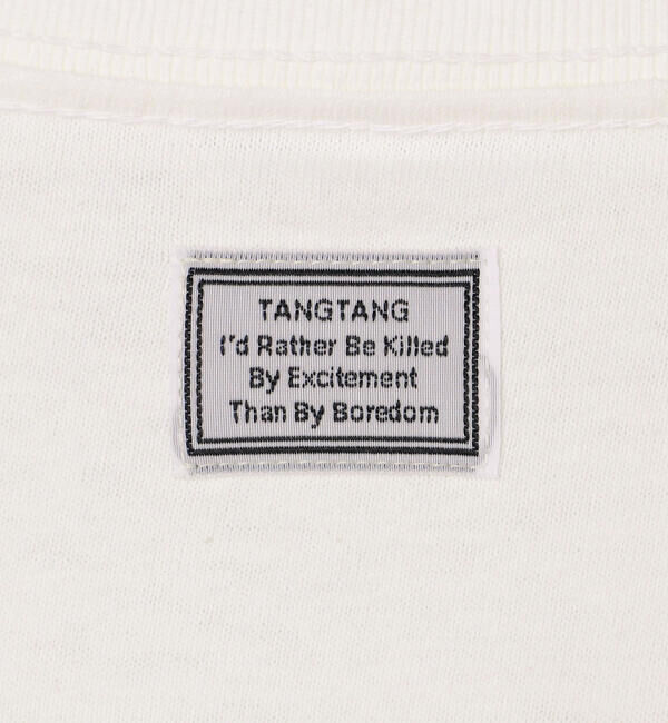  「TANGTANG | 半袖Tシャツ GASATANG 2h35min,MAYONAKA MEN」|Tシャツ・カットソー|