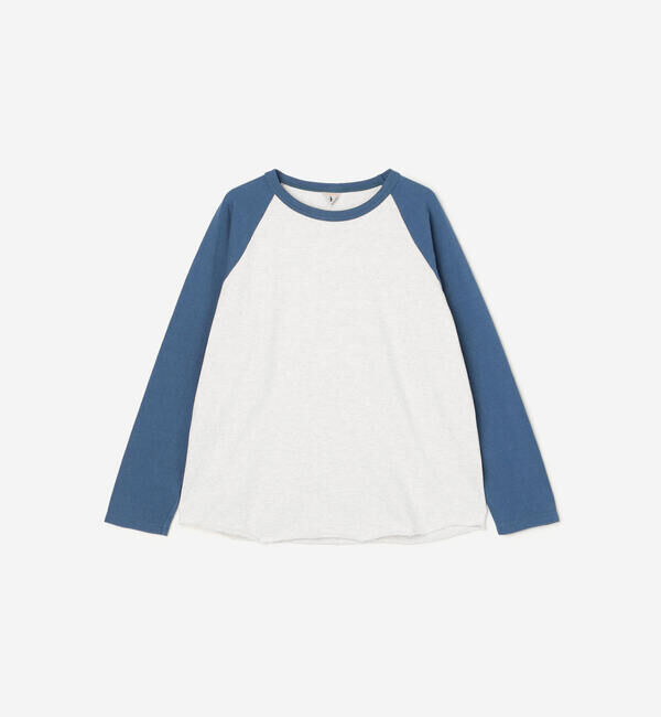  「FilMelange |〈別注〉ベースボール 長袖Tシャツ WOMEN」|Tシャツ・カットソー|WHITE系1