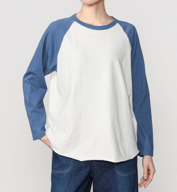  「FilMelange |〈別注〉ベースボール 長袖Tシャツ WOMEN」|Tシャツ・カットソー|