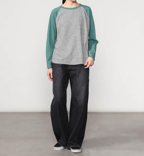  「FilMelange |〈別注〉ベースボール 長袖Tシャツ WOMEN」|Tシャツ・カットソー|