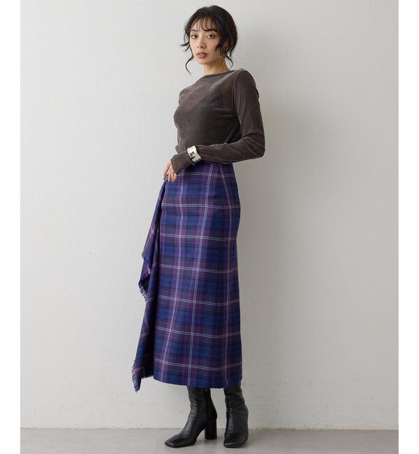  「フロッキーバックシャンカットソー」|Tシャツ・カットソー|