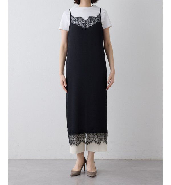  「レースロングキャミ」|シャツ・ブラウス|