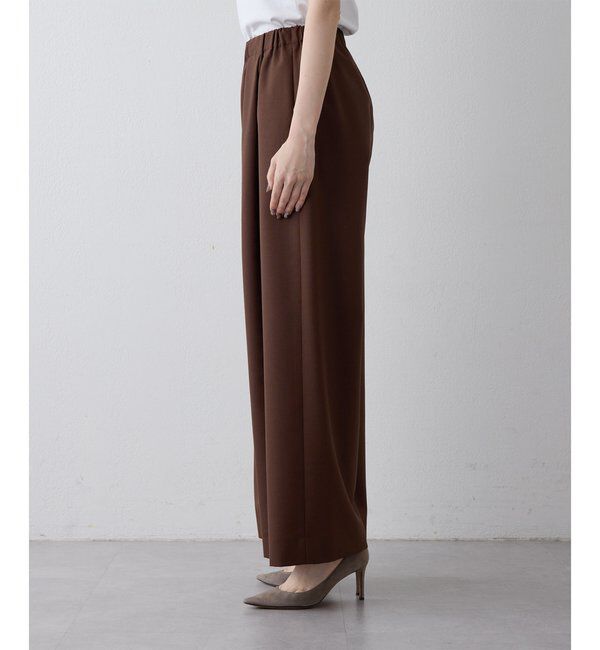  「平織りイージーパンツ」|チノ|