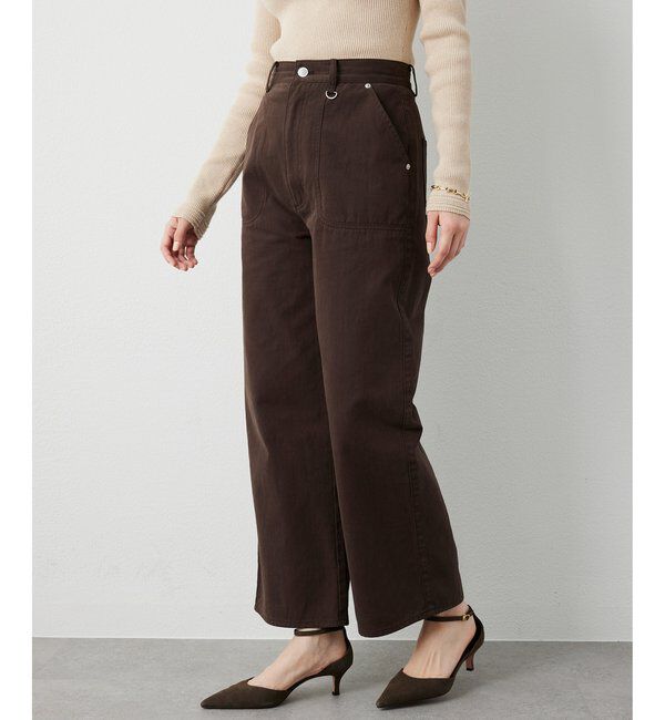 THE PAUSE「【THE PAUSE】コットンツイルベイカーパンツ」|チノ|