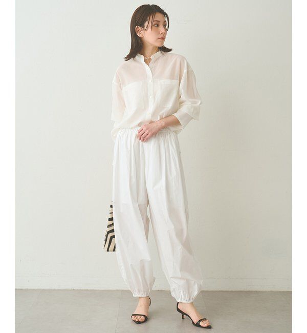  「タイプライターバレルパンツ」|チノ|