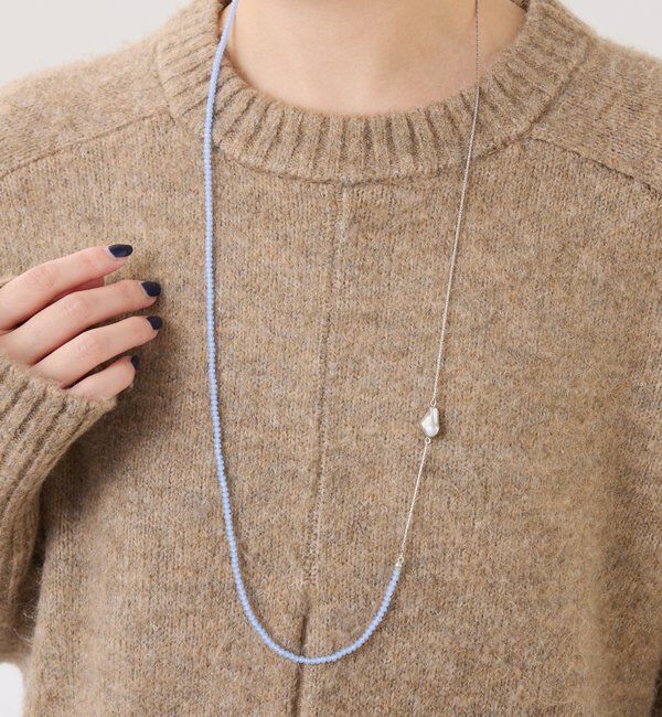  「【PAPILLONNER/パピヨネ】ビーズ2WAYネックレス」|リング|