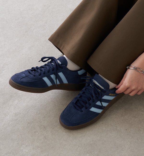  「【adidas/アディダス】ハンドボール スペツィアル」|ロングブーツ|ネイビー