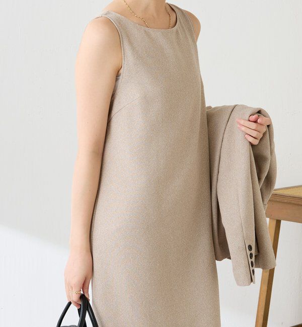  「ツイードミニワンピース」|ワンピース|