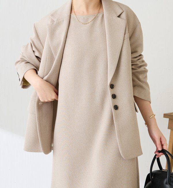  「ツイードミニワンピース」|ワンピース|