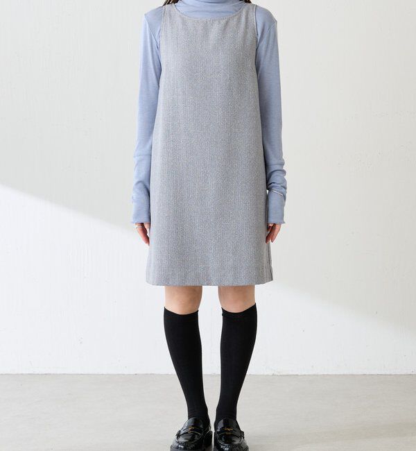 「ツイードミニワンピース」|ワンピース|