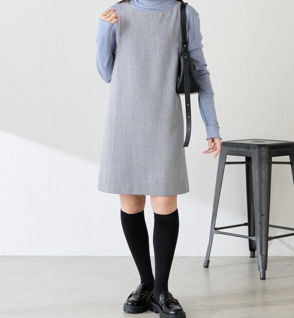  「ツイードミニワンピース」|ワンピース|