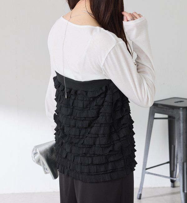 「【PROVOKE別注アイテム】 フリルレイヤードスカート」|スカート|