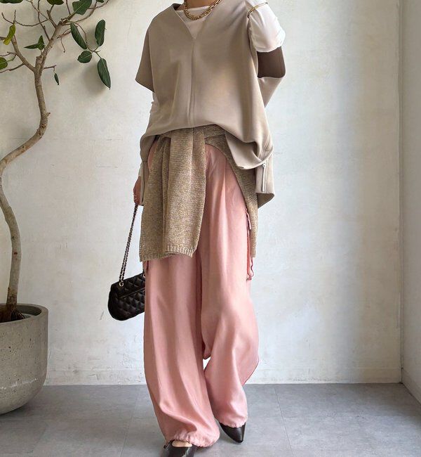  「【WEB限定】オーバーシルエットダンボールベスト」|Tシャツ・カットソー|