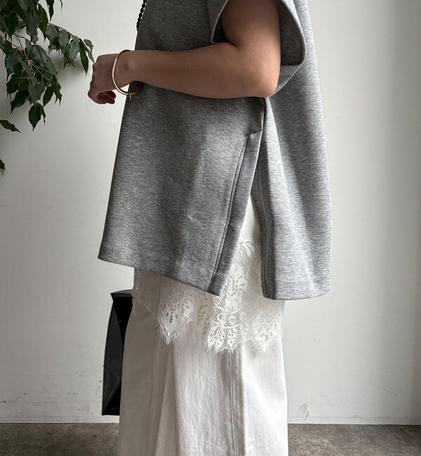  「【WEB限定】オーバーシルエットダンボールベスト」|Tシャツ・カットソー|