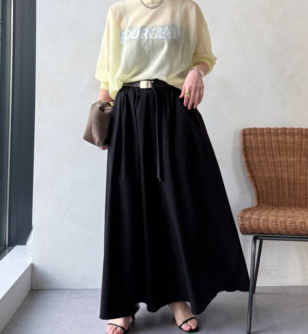  「シアーロゴニット」|ニット・セーター|