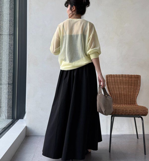  「シアーロゴニット」|ニット・セーター|