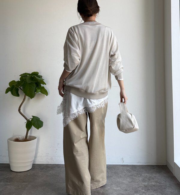  「シアーロゴニット」|ニット・セーター|