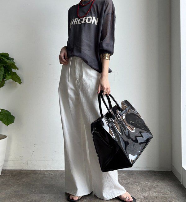  「シアーロゴニット」|ニット・セーター|