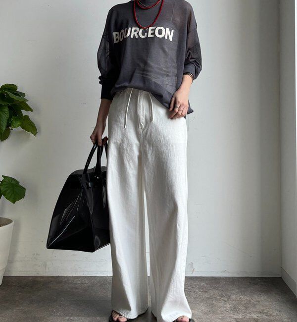  「シアーロゴニット」|ニット・セーター|