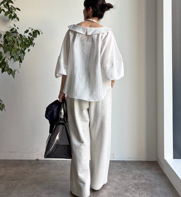  「ギャザーチョーカーブラウス」|シャツ・ブラウス|