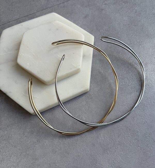  「ウェーブリングチョーカー」|ネックレス|