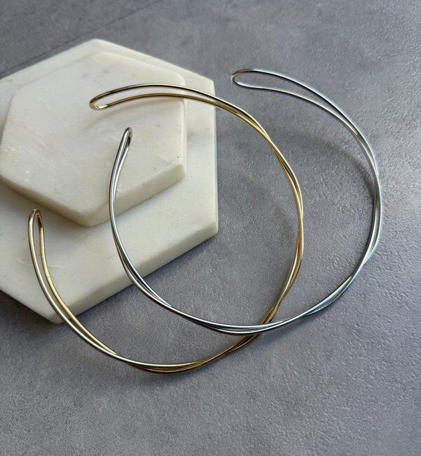  「ウェーブリングチョーカー」|ネックレス|