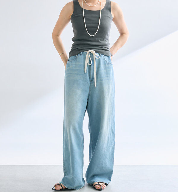  「【新色追加/RIVE DROITE 名品インナー】シームレスタンク」|キャミソール|