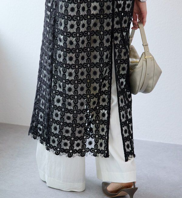  「【着映え】レイヤードレースワンピース」|ワンピース|