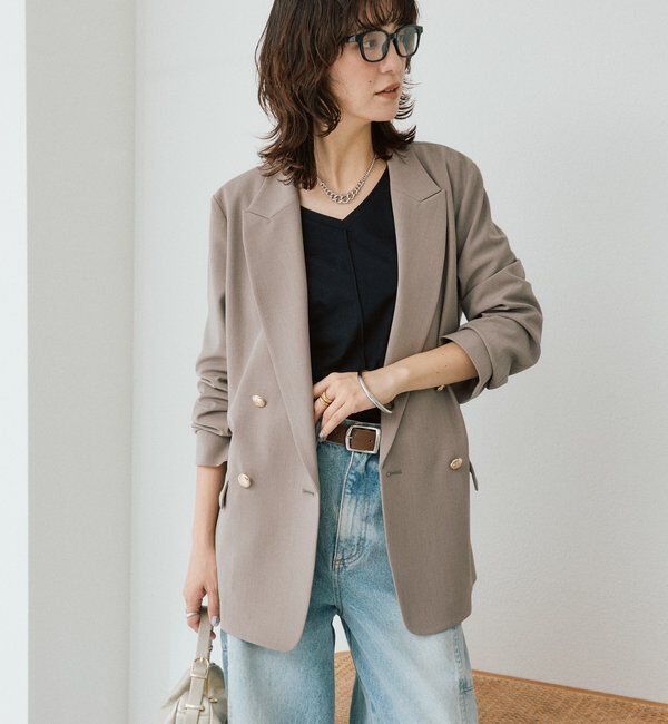  「【着回し力抜群】2wayセミシアーロンTee」|Tシャツ・カットソー|