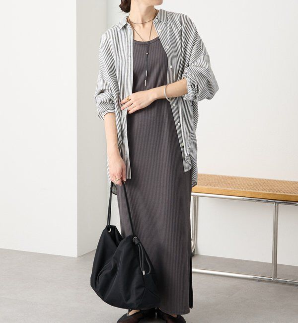  「【シリーズ累計販売数一万枚突破！】2WAYリブタンクワンピース」|ワンピース|