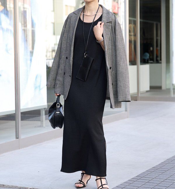  「【シリーズ累計販売数一万枚突破！】2WAYリブタンクワンピース」|ワンピース|