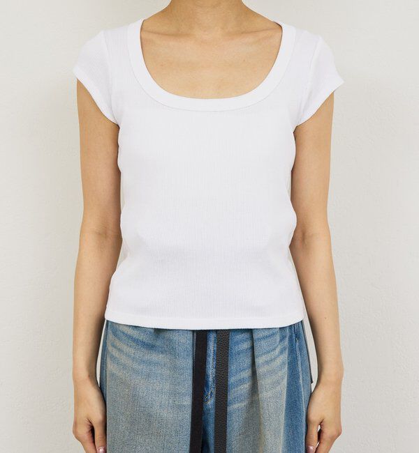  「【PEAS】コットンシルクチビTee」|Tシャツ・カットソー|