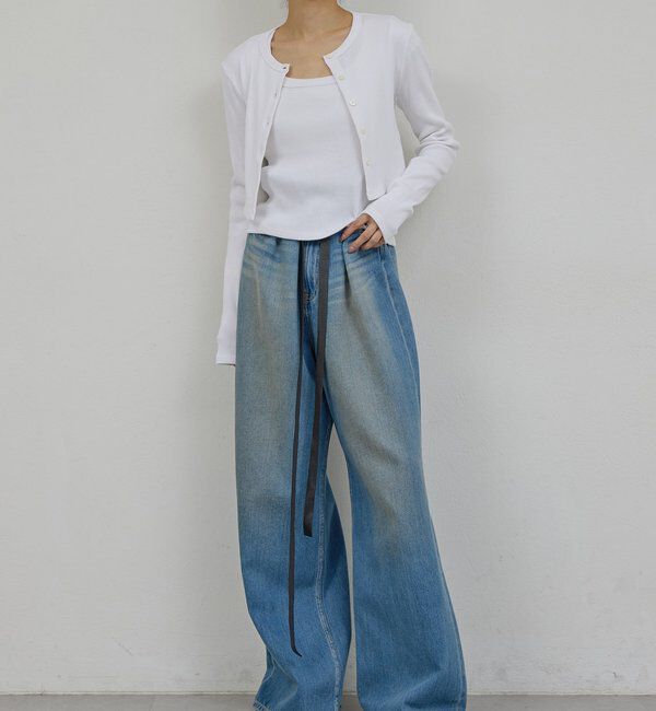  「【PEAS】コットンシルクチビTee」|Tシャツ・カットソー|