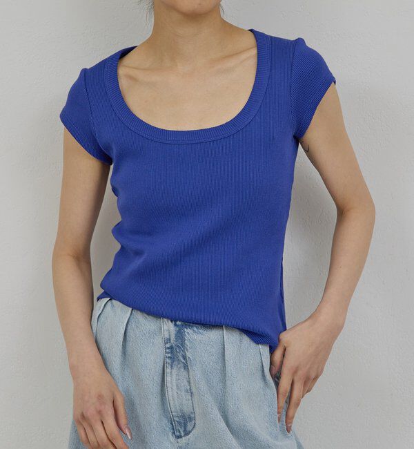  「【PEAS】コットンシルクチビTee」|Tシャツ・カットソー|