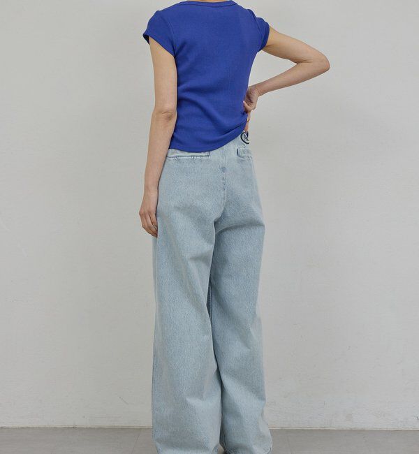  「【PEAS】コットンシルクチビTee」|Tシャツ・カットソー|