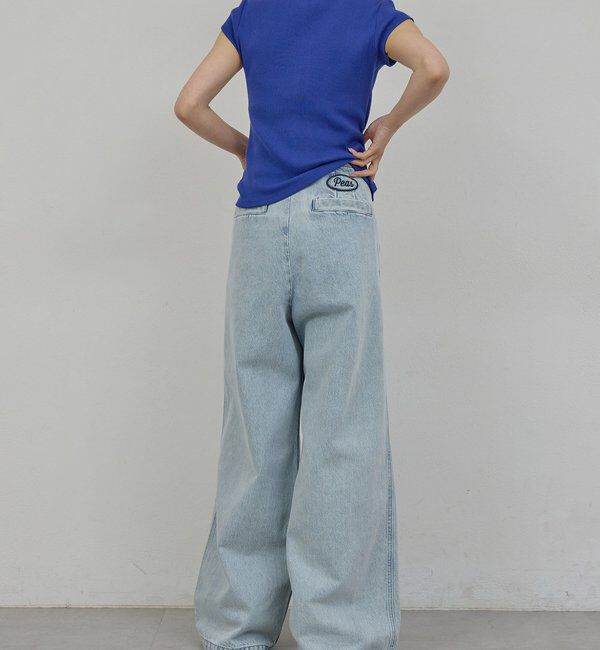  「【PEAS】コットンシルクチビTee」|Tシャツ・カットソー|