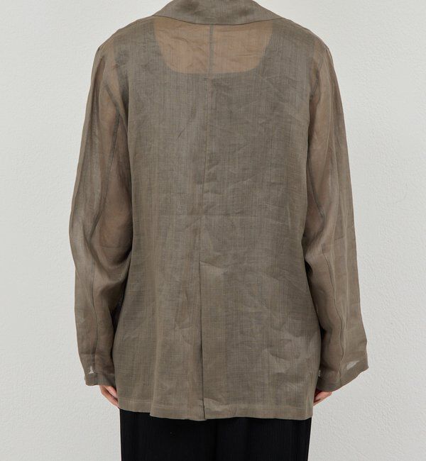  「【セットアップ対応】リネンジャケット」|その他|