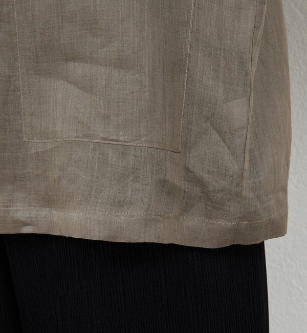  「【セットアップ対応】リネンジャケット」|その他|