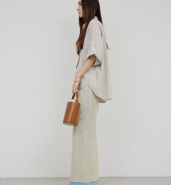  「ラメラッセルスカート」|スカート|