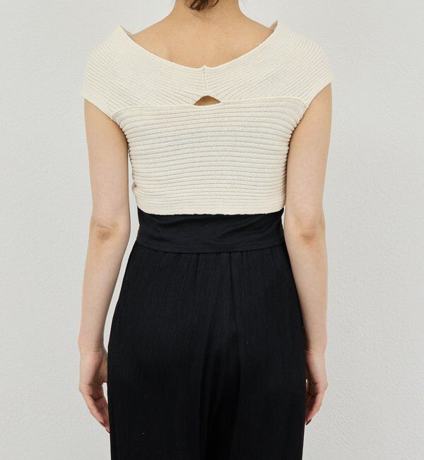  「クロスリブビスチェ」|ニット・セーター|