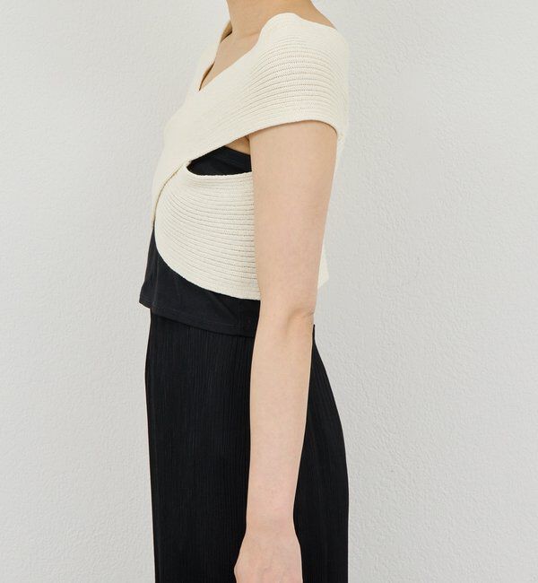  「クロスリブビスチェ」|ニット・セーター|