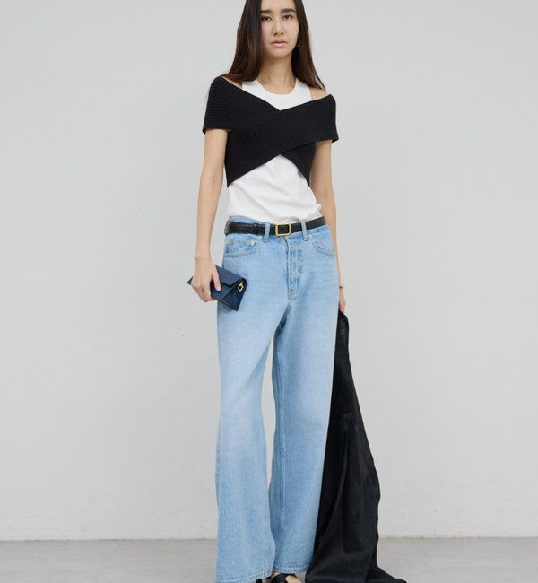  「クロスリブビスチェ」|ニット・セーター|