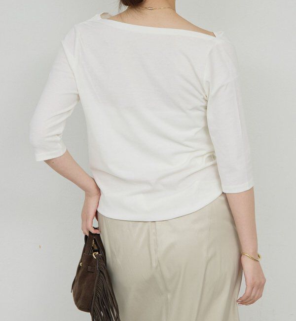  「【2WAY】ハーフスリーブカットソー」|Tシャツ・カットソー|