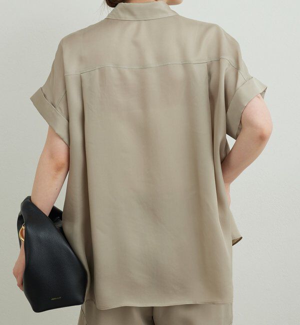  「【セットアップ対応】ミリタリーハーフスリーブシャツ」|シャツ・ブラウス|