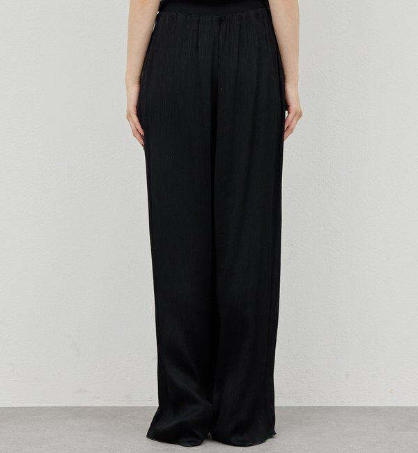  「サテンヨウリュウワイドパンツ」|チノ|