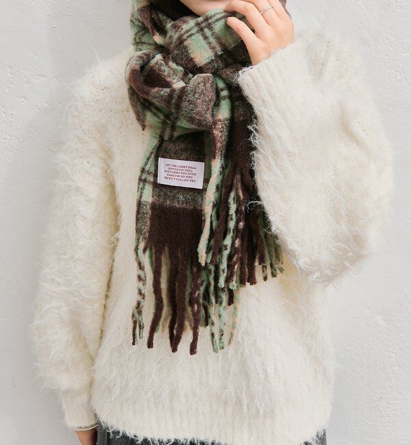  「チェックストール」|マフラー|