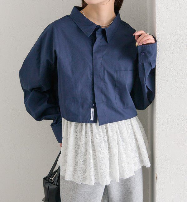  「ワイドショートシャツ」|シャツ・ブラウス|